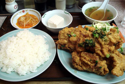 080227_大洋軒「鶏のからあげ定食」