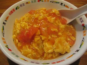 120307_にい好!朋友「トマト・タマゴ丼」