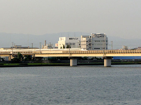 130911_山陽新幹線 神崎川橋梁