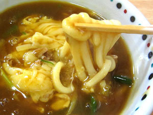 181212_おかる「チーズ肉カレーうどん」