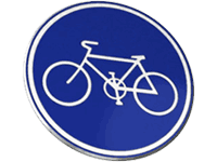 自転車:National flag & Road sign MT